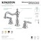 Kingston Brass KS1971GL 8" Widespread Bathroom Faucet, Polished Chrome KS1971GL - alternate 2